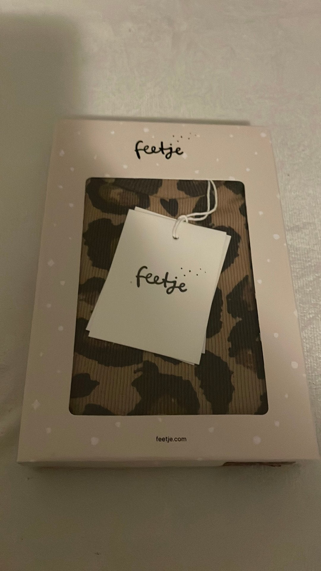 Feetje panter shortama maat 56,62 of 68, Ophalen of Verzenden, Nieuw, Meisje, Nacht- of Onderkleding