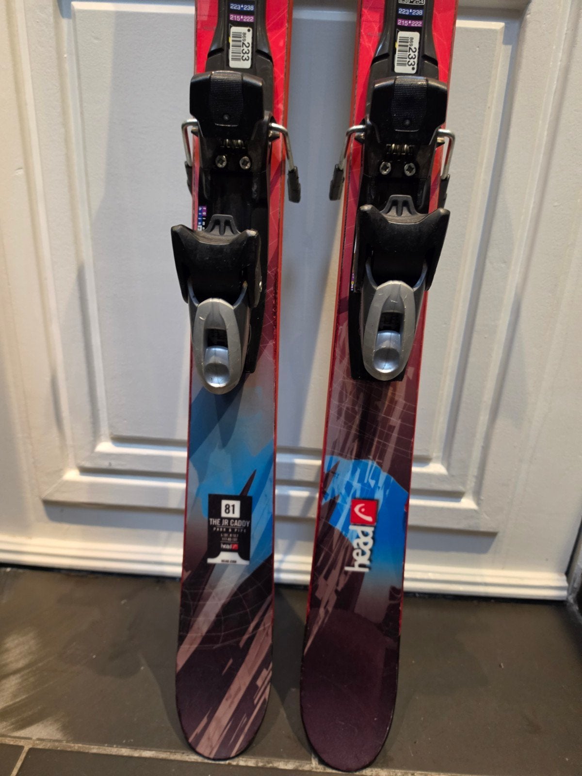 151cm HEAD TWINTIPS FREESTYLE SKIS CADDY, 140 tot 160 cm, Ophalen of Verzenden, Zo goed als nieuw, Carve