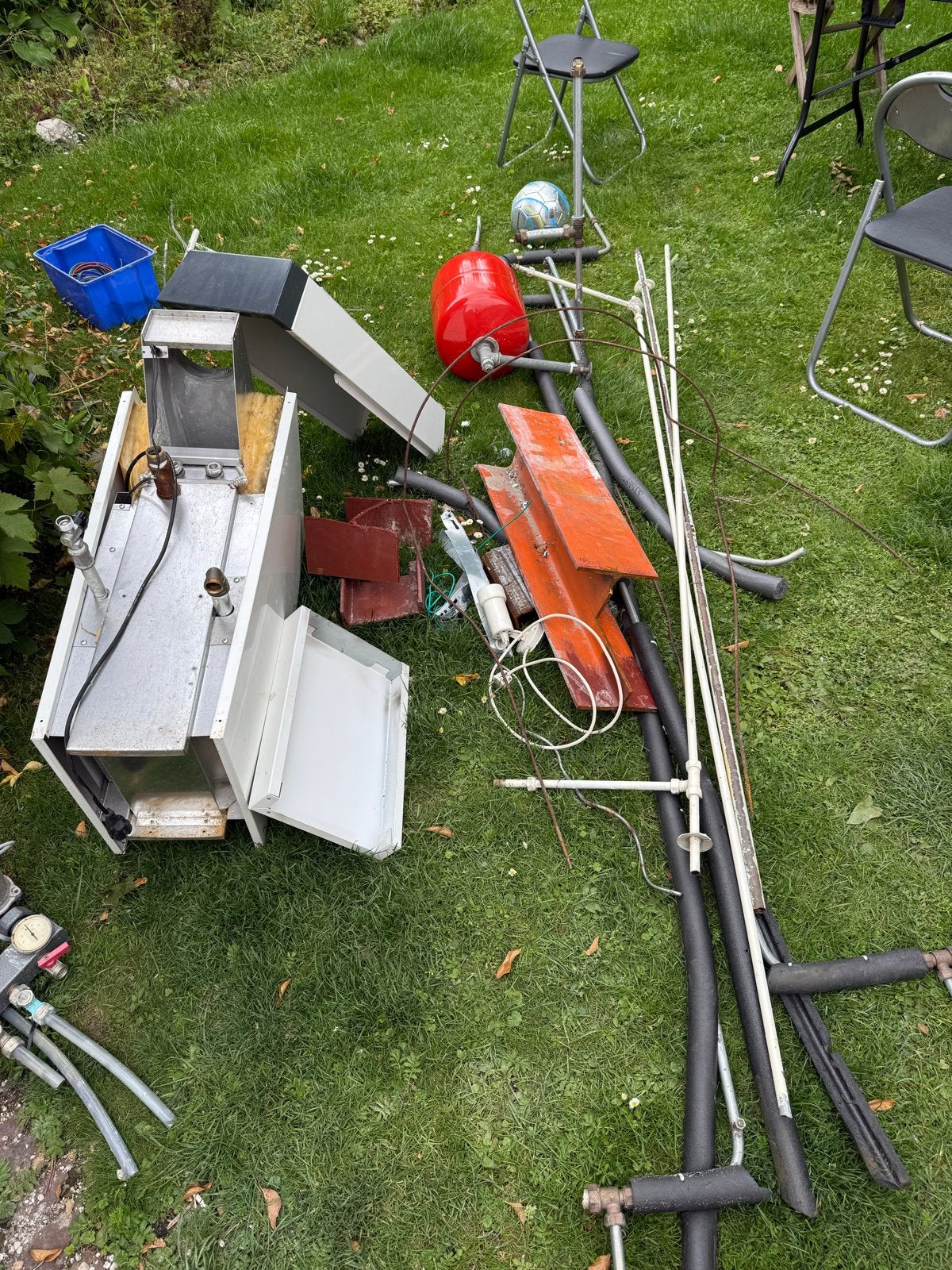 Koper en overig oud ijzer, Ophalen, Gebruikt