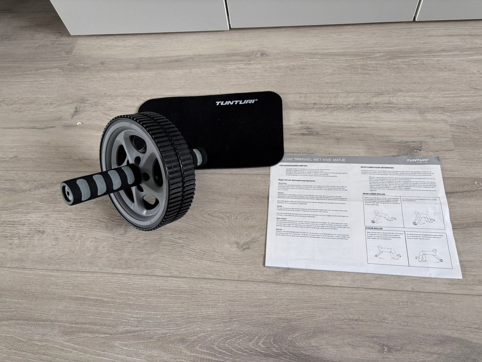 Tunturi Ab Wheel, Ophalen of Verzenden, Zo goed als nieuw