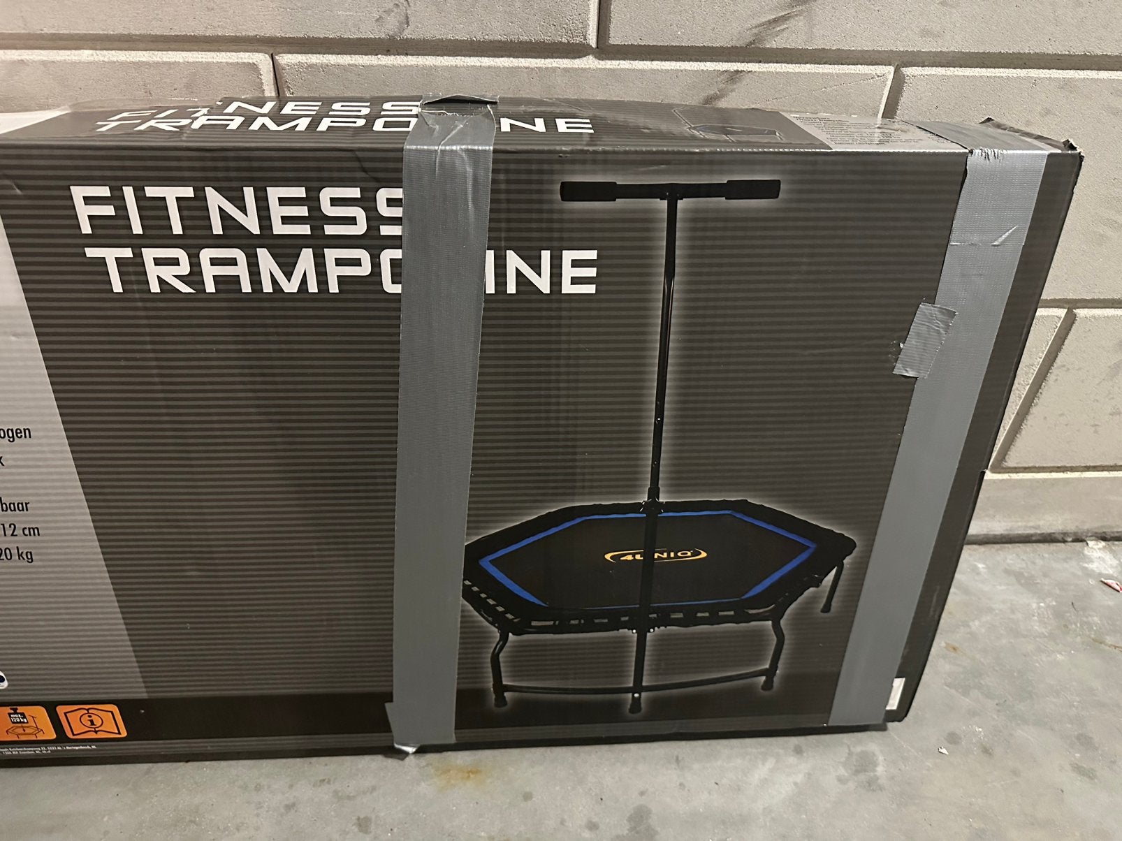 4UNIQ fitnesstrampoline, Ophalen of Verzenden, Zo goed als nieuw