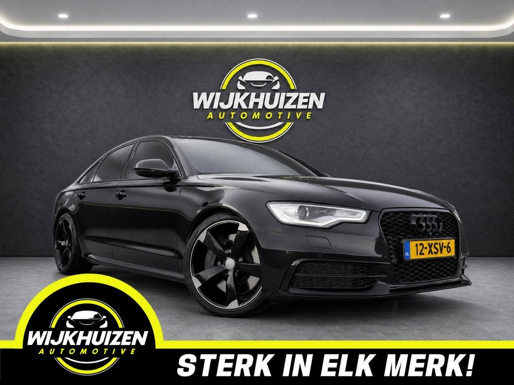 Audi A6 Limousine 4.0 TFSI S6 quattro Pro Line Plus met RS S, Auto's, Audi, Automaat, Euro 5, Gebruikt, Zwart