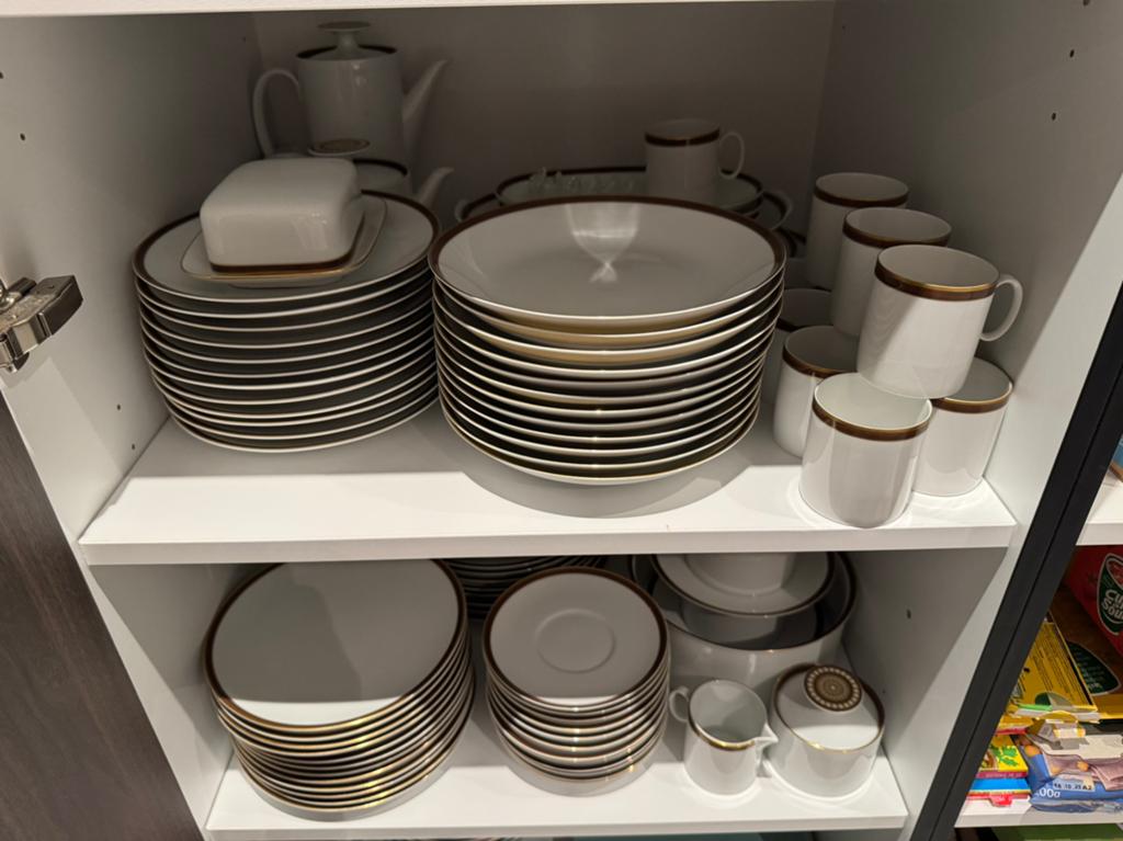 Thomas Medaillon Germany 12-delig servies (Rosenthal ), Antiek en Kunst, Ophalen