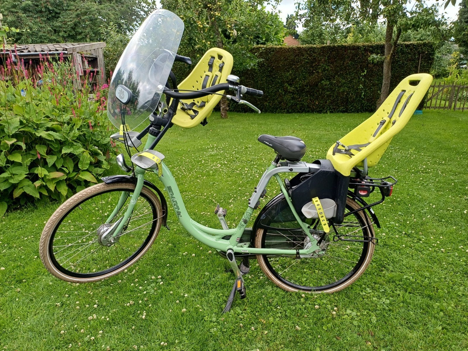 Sparta Moederfiets Special Edition met 2 Yepp Zitjes, Ophalen, 2 zitjes, Sparta, 53 tot 56 cm