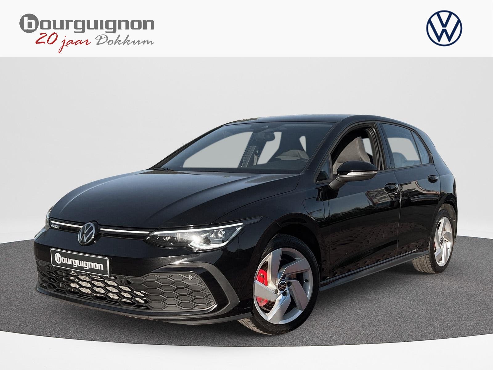 Volkswagen Golf 1.4 eHybrid GTE | 245PK | PHEV | ACC | Clima, Auto's, Stof, Gebruikt, 4 cilinders, Zwart