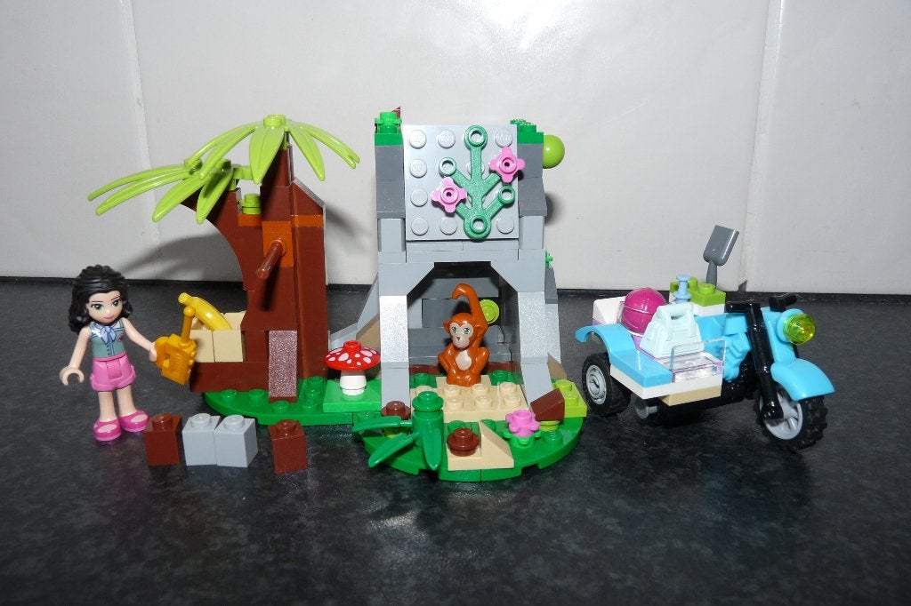 z.g.a.n Lego Friends 41032 Eerste hulp jungle bike, Lego, Friends, Ophalen of Verzenden, Zo goed als nieuw