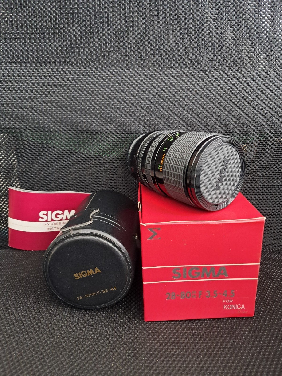 Analoge sigma lens, Gebruikt, Sigma, Overige vattingen, Zoom