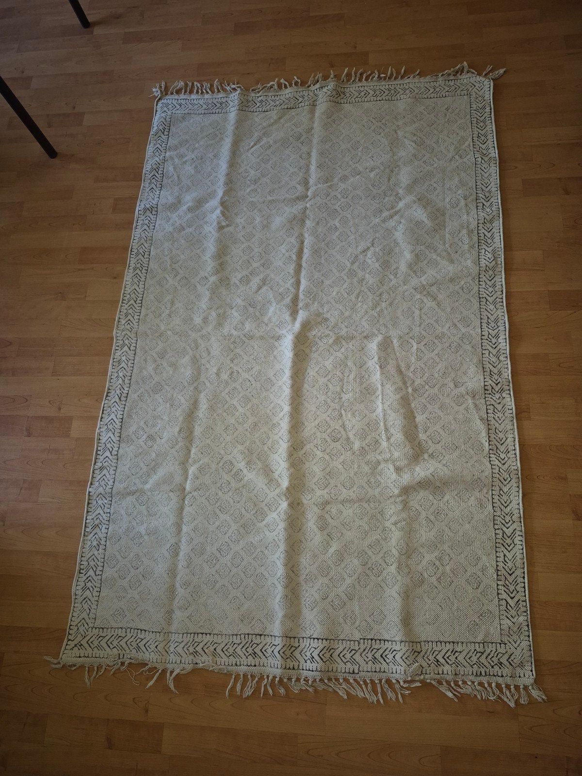 vloerkleed uit India Xenos 100% katoen, Gebruikt, 100 tot 150 cm, 200 cm of meer, Ophalen of Verzenden