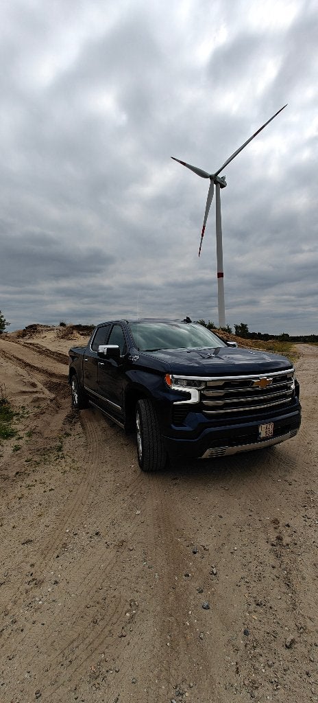 Chevrolet Silverado High Country 6,2 V8 (incl.veel opties!!), Auto's, Chevrolet, Lichtsensor, Blauw, 6162 cc, Vierwielaandrijving