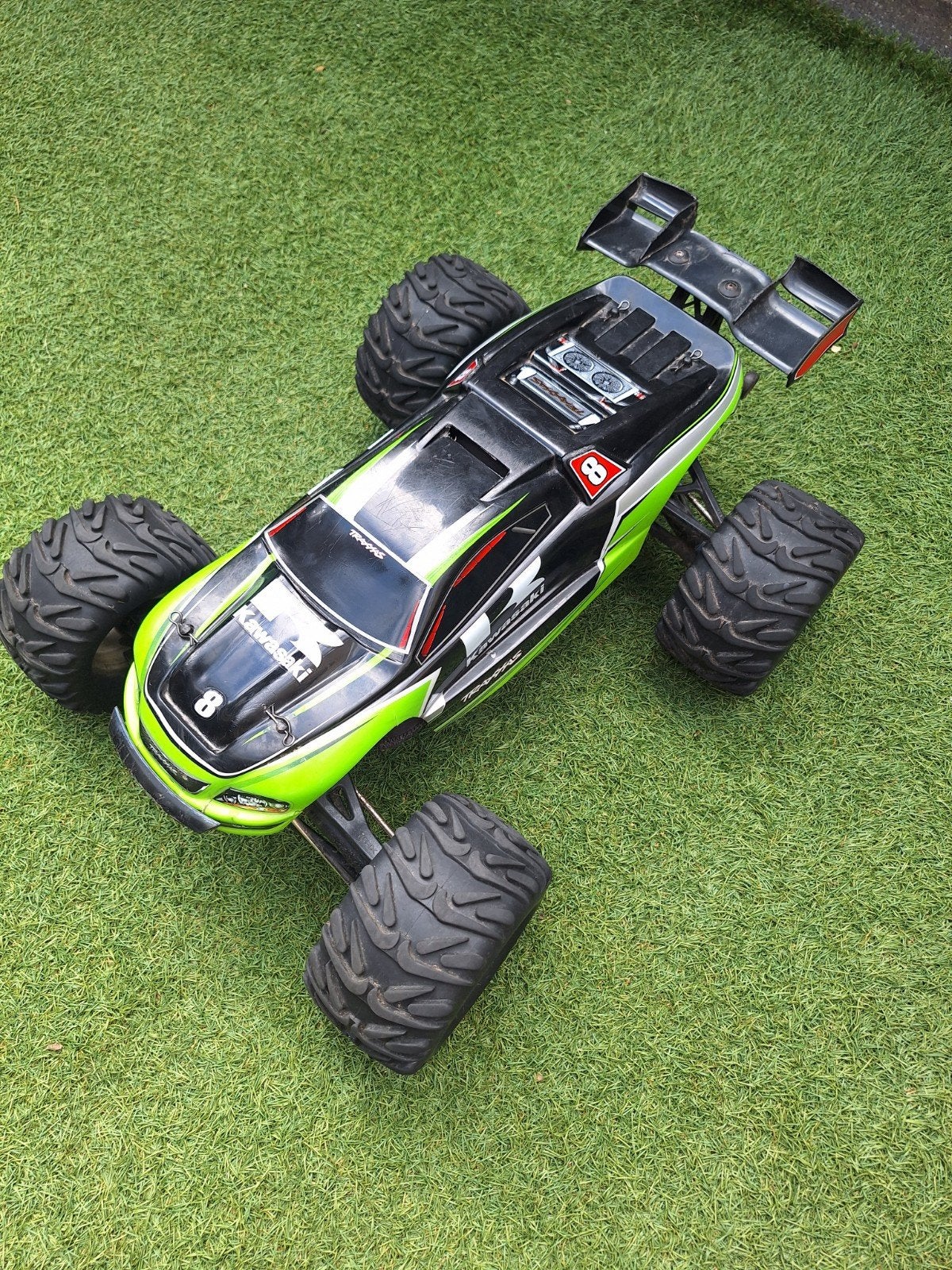 Traxxas E-Revo 4x4, Ophalen, Gebruikt, Auto offroad