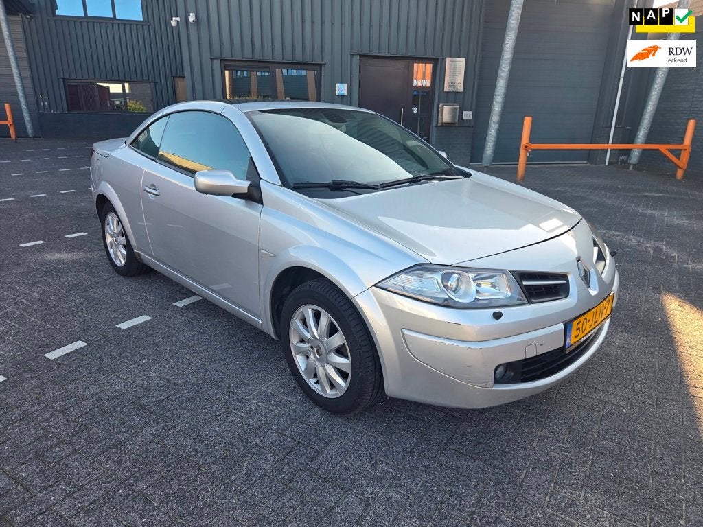 Renault Mégane -Cabriolet 1.6-16V Ultimate EditionNap Lm Ve, Auto's, Voorwielaandrijving, Stof, Gebruikt, 1295 kg