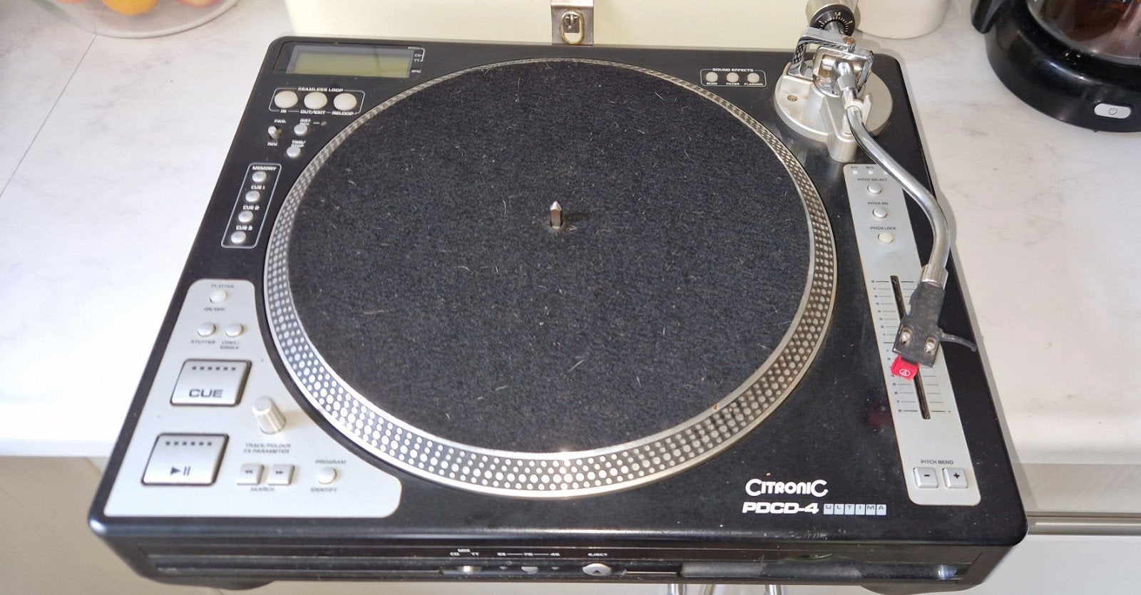 Citronic draaitafel platenspeler, Ophalen of Verzenden, Gebruikt, Overige merken