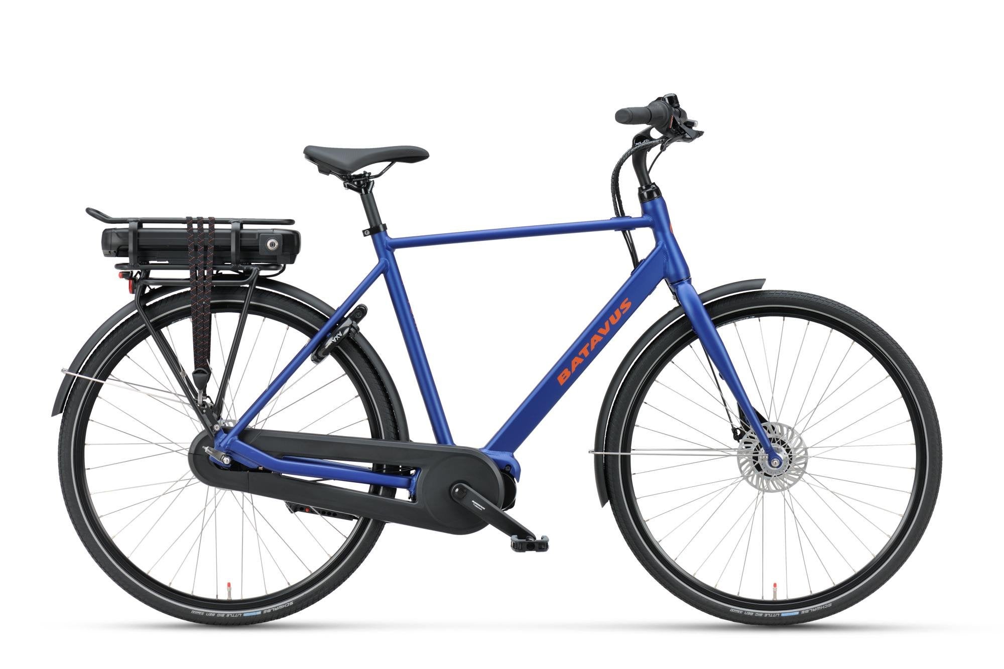 Batavus Fonk e-go plus blauw heren 61cm 28inch, 59 cm of meer, Nieuw, Batavus