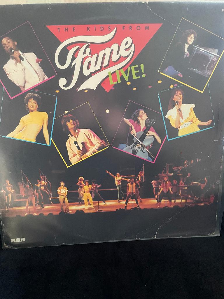 LP The kids from Fame – LIVE, Gebruikt, Ophalen of Verzenden, 1970 - 1979, Inclusief binnenhoes