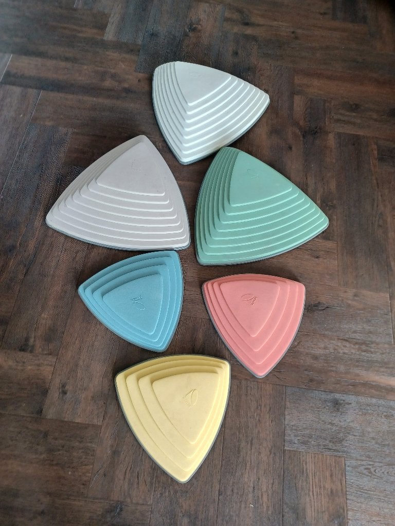 Gonge stapstenen pastelkleuren, Ophalen, Zo goed als nieuw