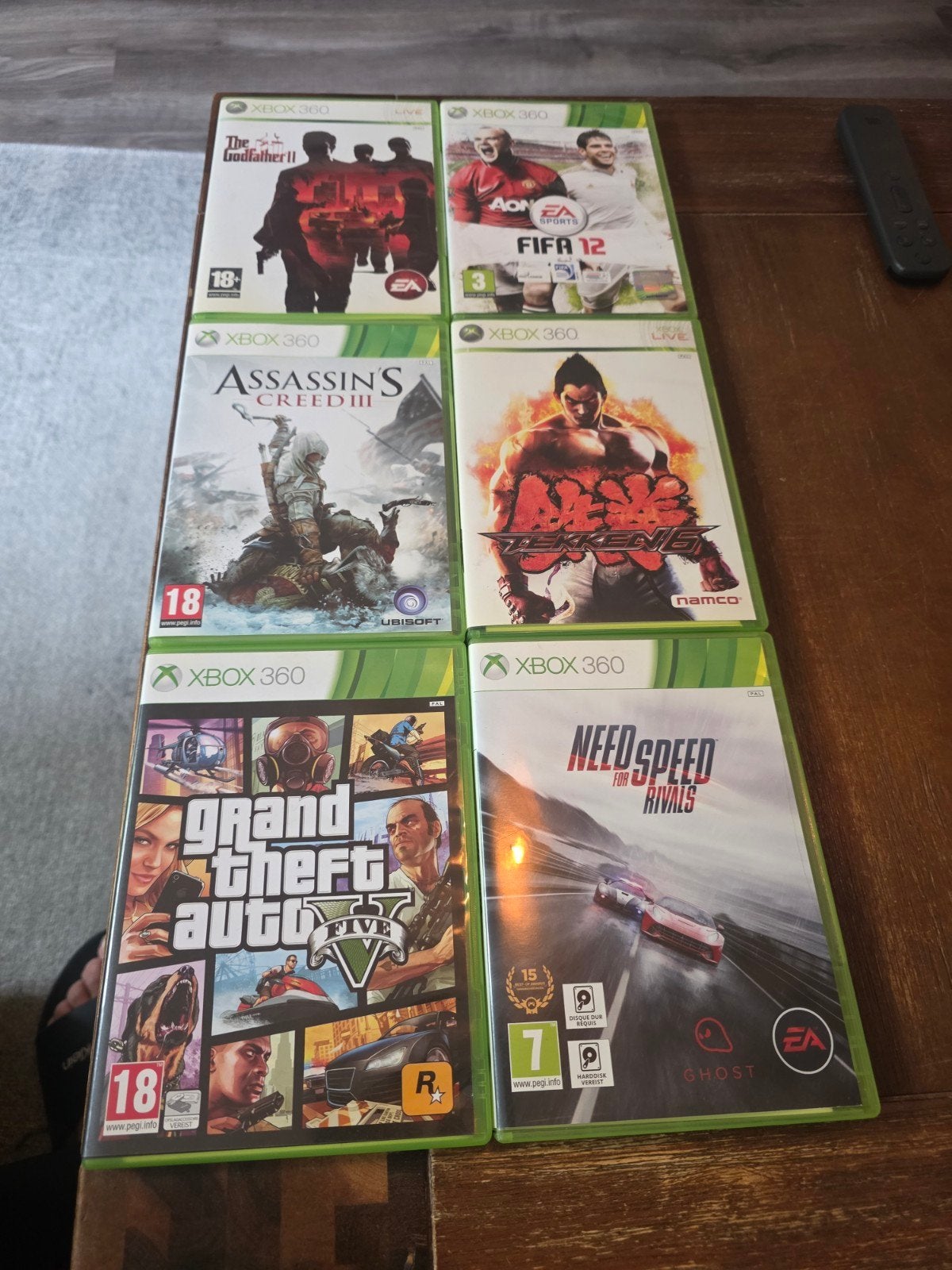 6 x X-Box 360 spellen, Spelcomputers en Games, Games | Xbox 360, 1 speler, Ophalen of Verzenden, Vanaf 3 jaar