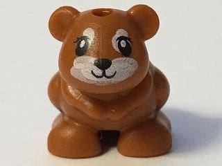 lego muis, hamster  bruin (6), Ophalen of Verzenden, Nieuw, Accessoire, Lego