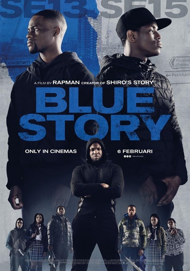 BLUE   STORY      filmposter., Verzamelen, Posters, Rechthoekig Staand, Verzenden, Nieuw, A1 t/m A3