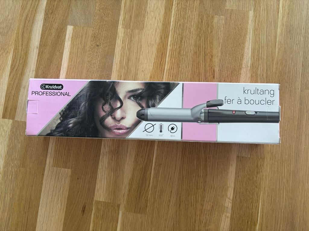Nieuwe Kruidvat Professional Krultang 32mm, Ophalen of Verzenden, Nieuw, Haarverzorging