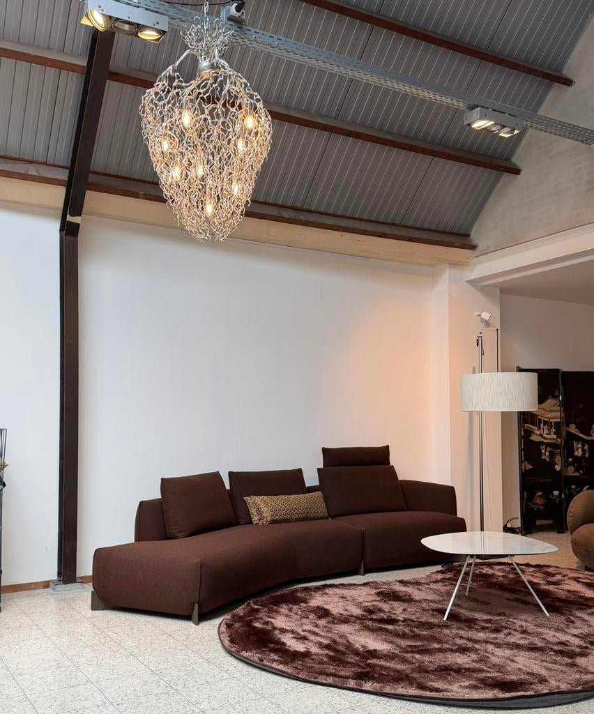 Leolux Naila hoek/ lounge bank NIEUW, Huis en Inrichting, Banken | Bankstellen, Ophalen, Nieuw, Minder dan 150 cm, Stof