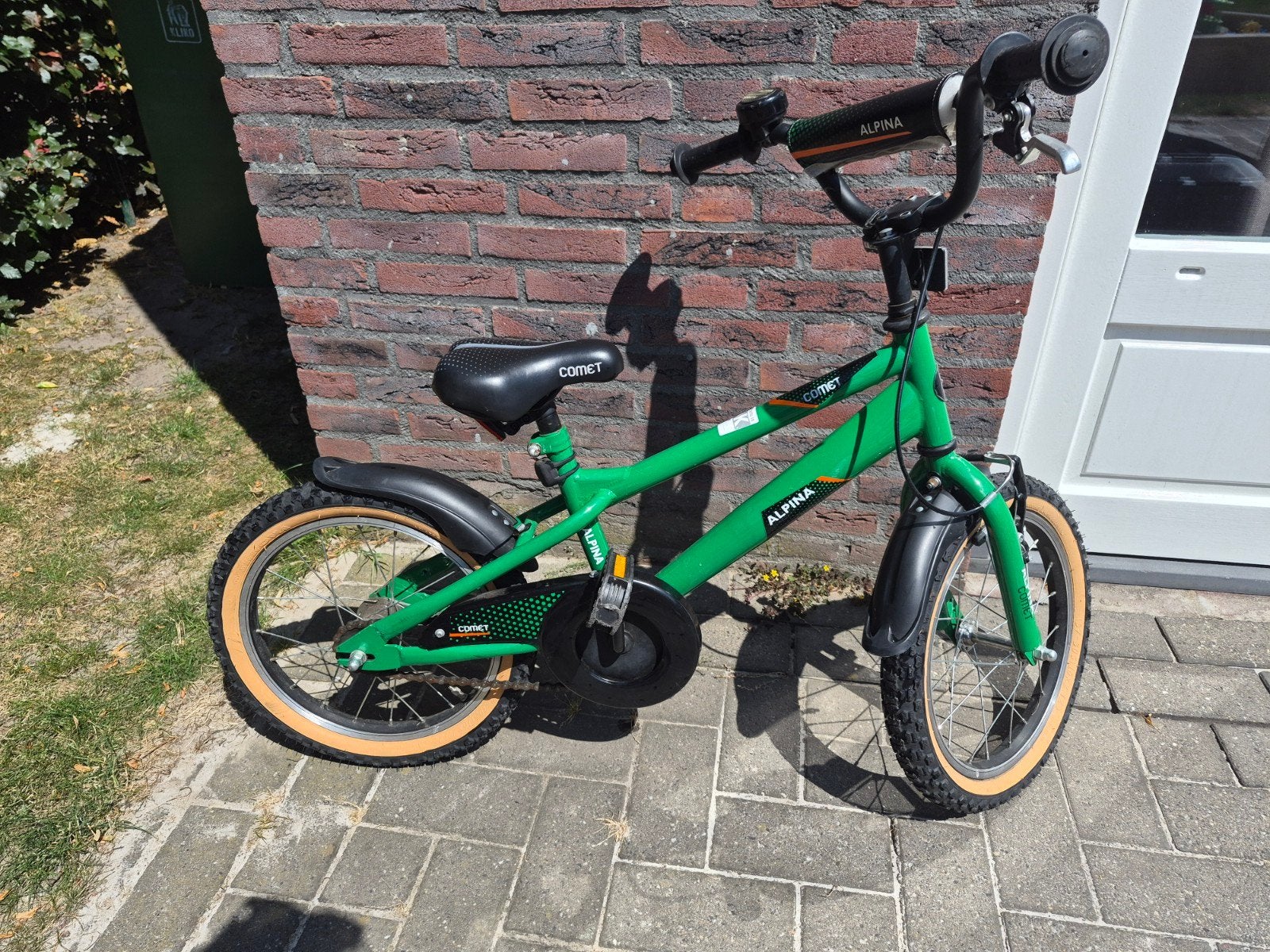 Alpina Comet 16 inch kinderfiets - Zo goed als nieuw, Fietsen en Brommers, Ophalen