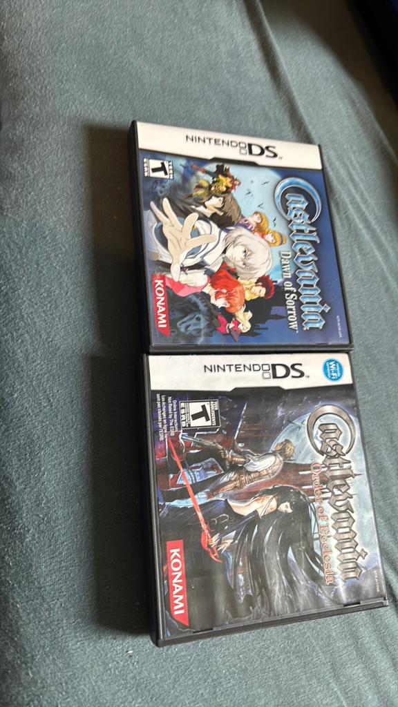 Castlevania dawn of sorrow en order of ecclesia nintendo ds, 1 speler, Ophalen, Gebruikt, Avontuur en Actie
