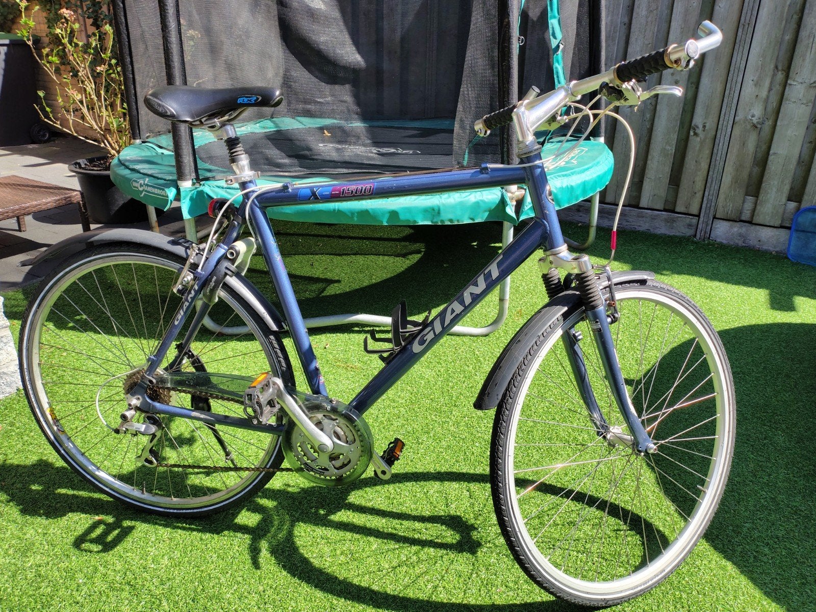 Giant LX 1500 Herenfiets / Hybride – 28 inch, Fietsen en Brommers, Ophalen, 28 inch, Gebruikt, Vering