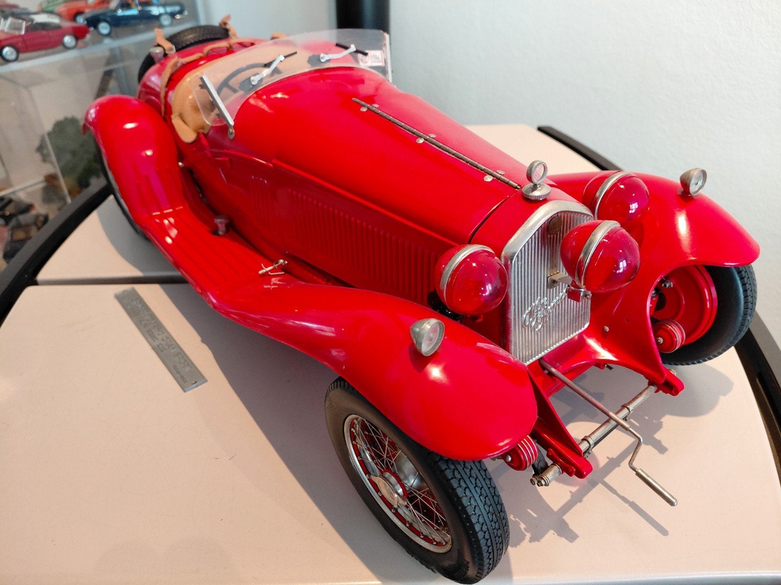 Pocher alfa romeo 1:8, Hobby en Vrije tijd, Modelauto's | 1:5 tot 1:12, Ophalen, Zo goed als nieuw, Auto