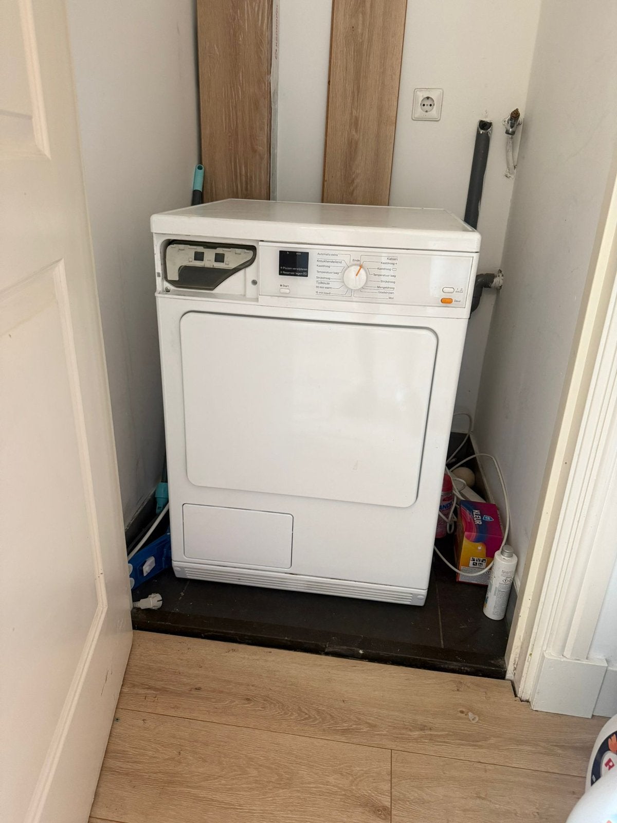 Miele droger TDA140C, Witgoed en Apparatuur, Wasdrogers, Ophalen, Wolprogramma, 6 tot 8 kg, Gebruikt