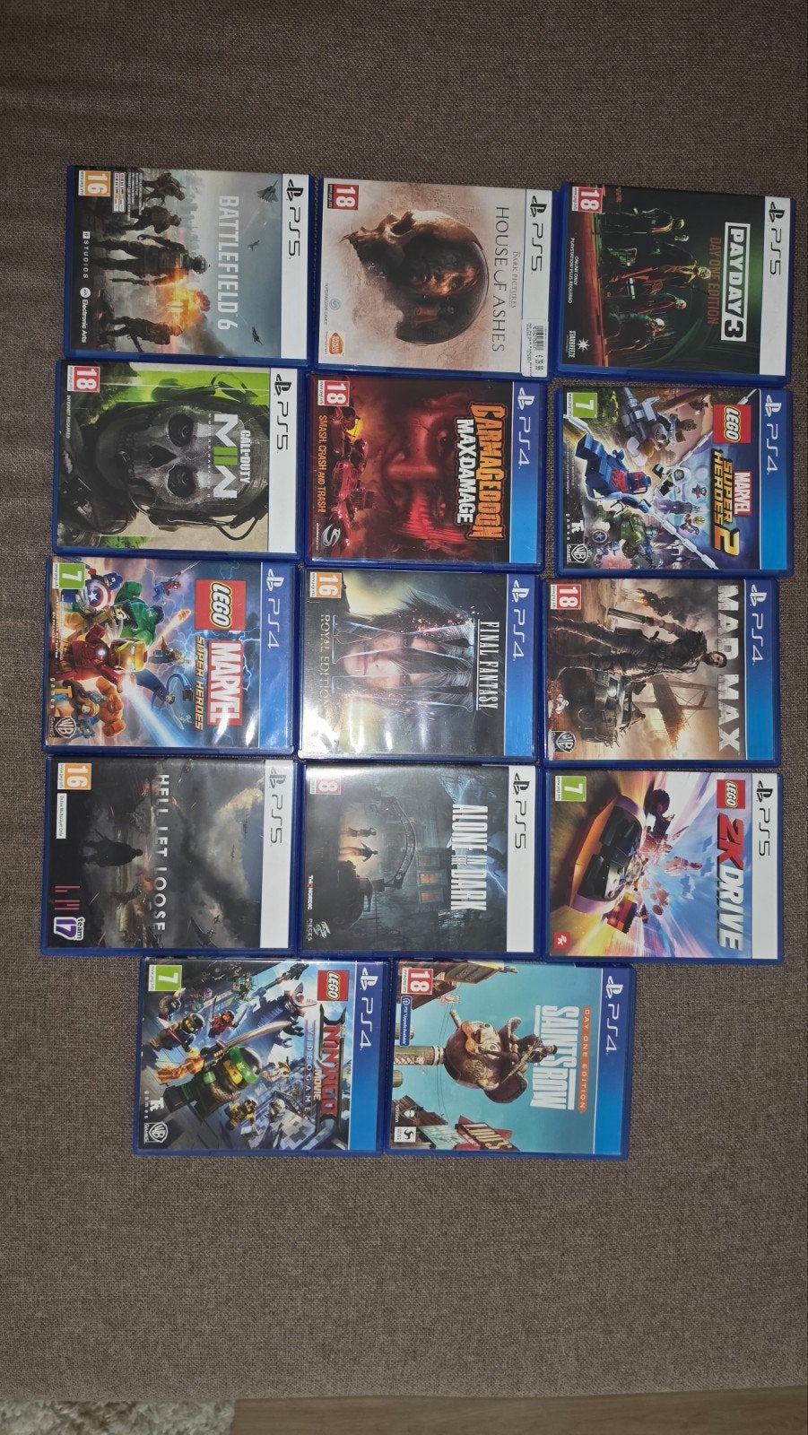 Diverse games ps4 ps5, Spelcomputers en Games, Games | Sony PlayStation 5, Avontuur en Actie, Online, 1 speler, Nieuw