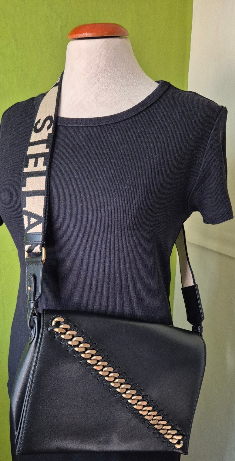 Stella McCartney Schoudertas Nieuw en Origineel, Ophalen of Verzenden, Nieuw, Zwart, Overige typen
