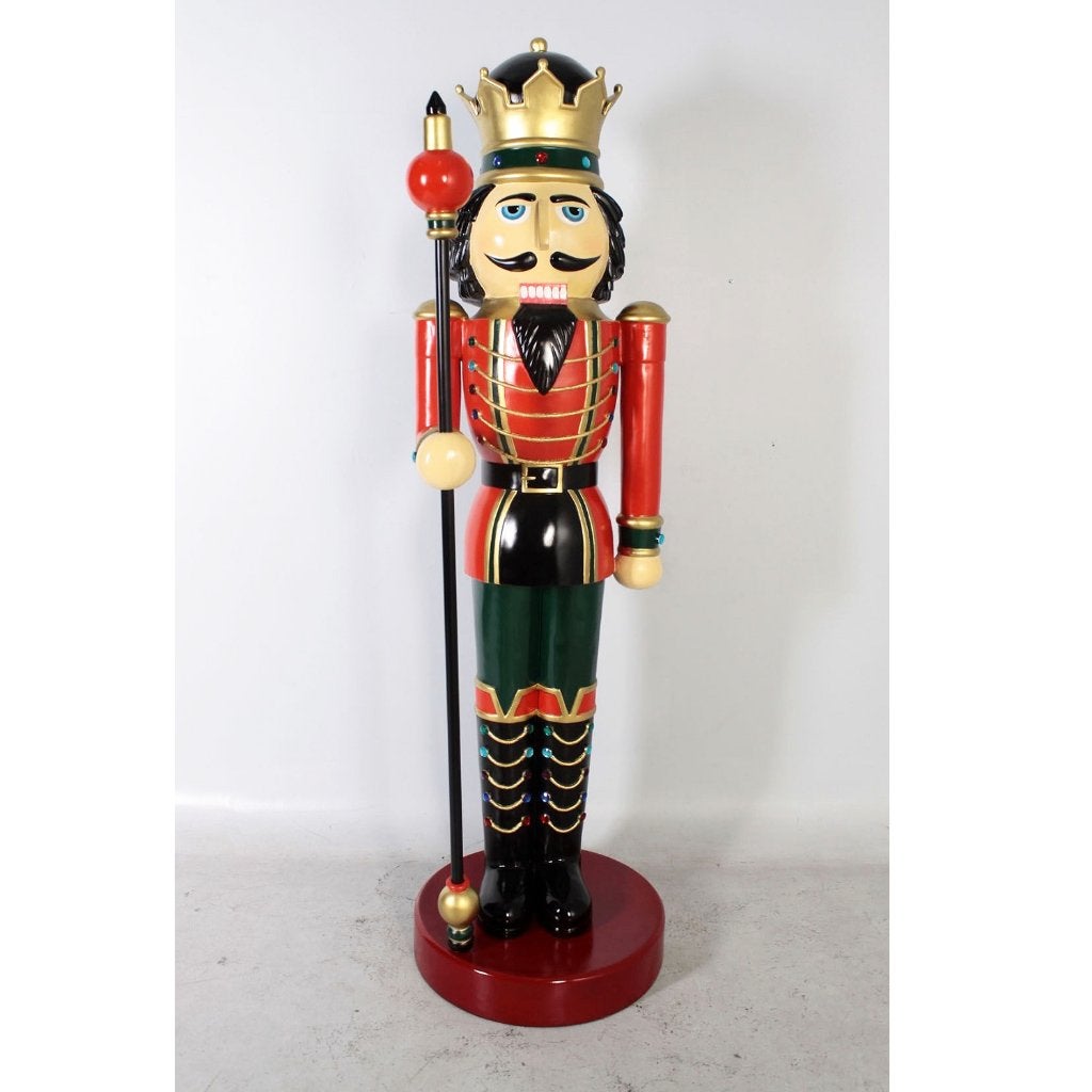 Nutcracker King beeld – Notenkraker Hoogte 201 cm, Ophalen, HorecaBeelden, Nieuw, HorecaBeelden