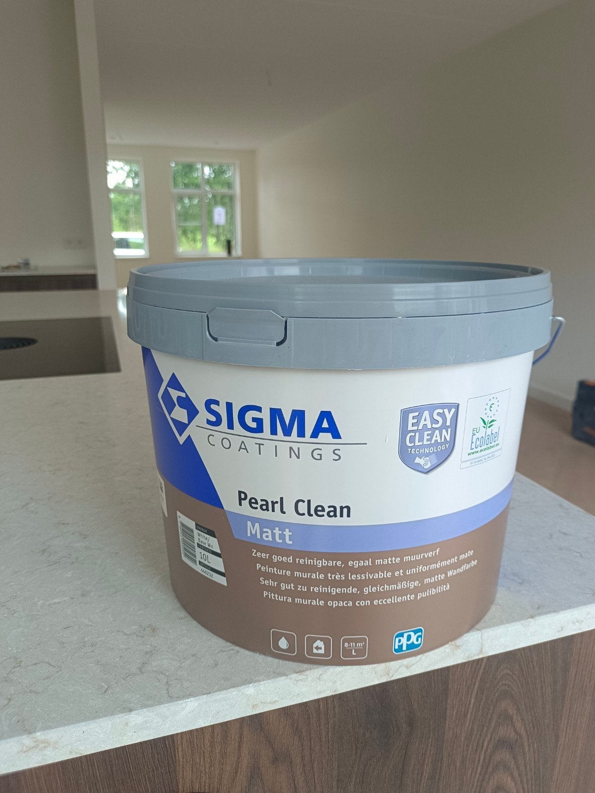 Sigma Coatings Pearl Clean Matt Muurverf 10L, Overige kleuren, 5 tot 10 liter, Nieuw, Ophalen of Verzenden