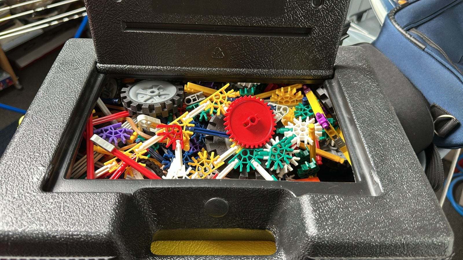 Twee boxen K'nex bouwblokken, Kinderen en Baby's, Ophalen of Verzenden, Gebruikt, K'nex