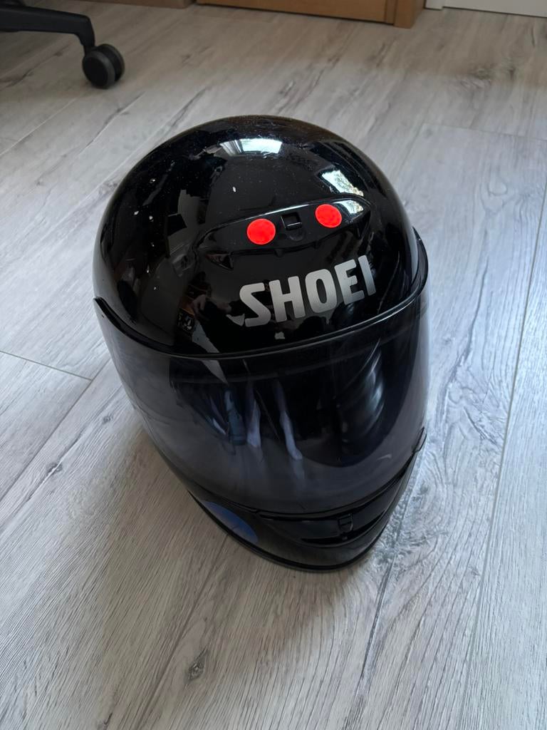 Shoei brommer helm bijrijder helm, Ophalen