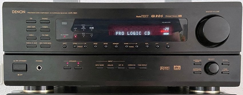 DENON AV Surround Receiver 5.1 – AVR-1801, Ophalen, Gebruikt, Denon, 60 tot 120 watt