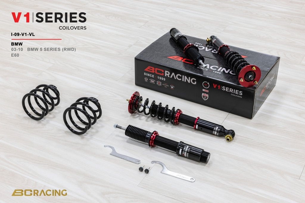 BC Racing V1-VL serie schroefset - BMW 5-serie E60 03-10, Ophalen of Verzenden