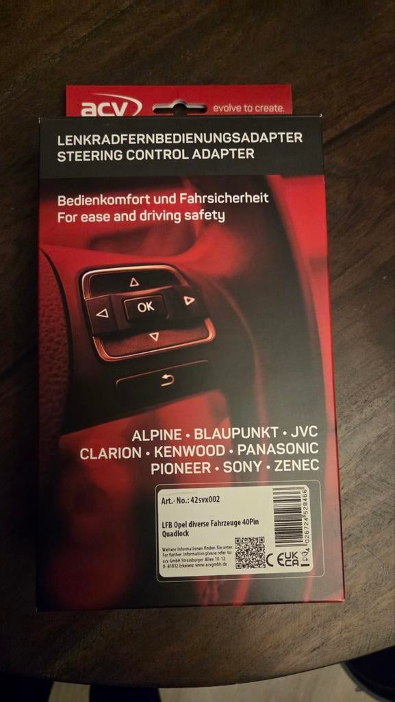 ACV canbus module Opel met Sony/Pioneer lead kabel, Ophalen of Verzenden, Opel