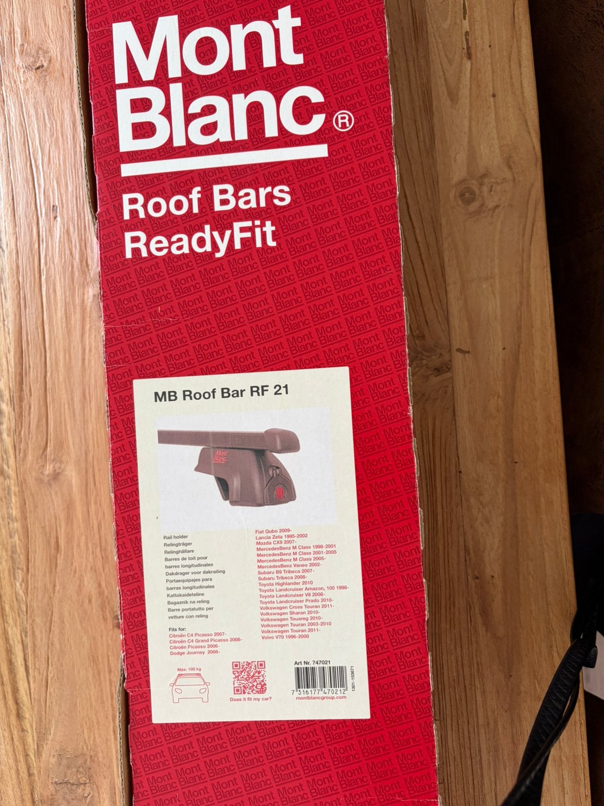 Mont Blanc, Auto diversen, Dakdragers, Ophalen, Zo goed als nieuw