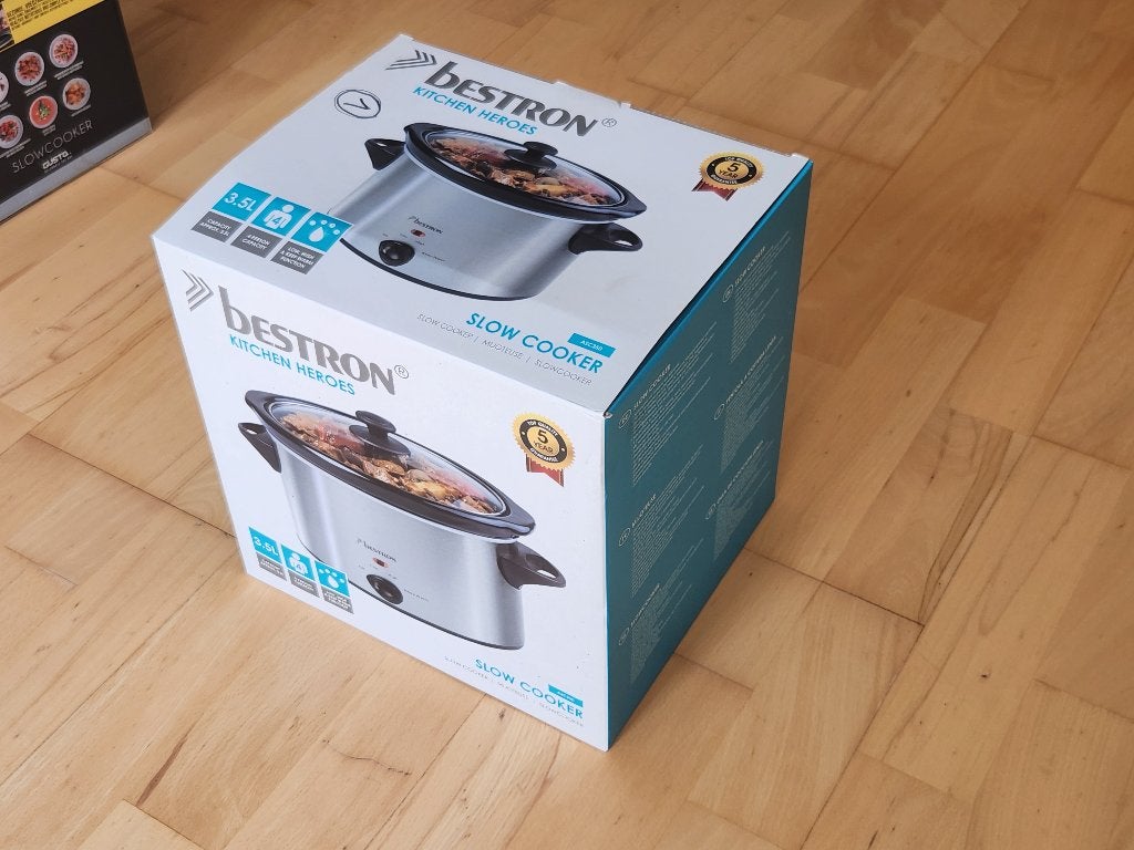 Nieuw Bestron Slowcooker 3.5L Keramische binnenpan ASC350, Witgoed en Apparatuur, Slowcookers, Ophalen, Nieuw