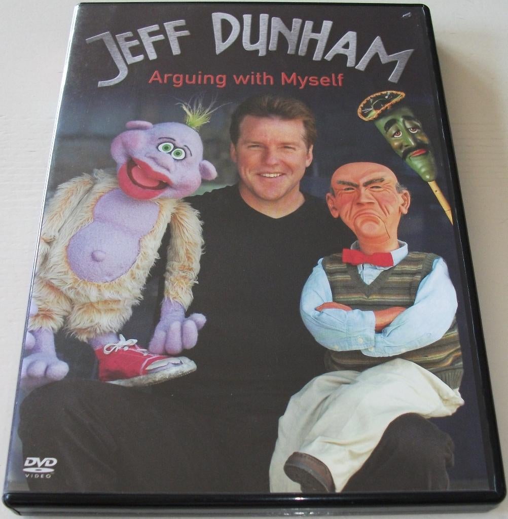 Dvd *** JEFF DUNHAM *** Arguing with Myself, Alle leeftijden, Ophalen of Verzenden, Zo goed als nieuw, Stand-up of Theatershow