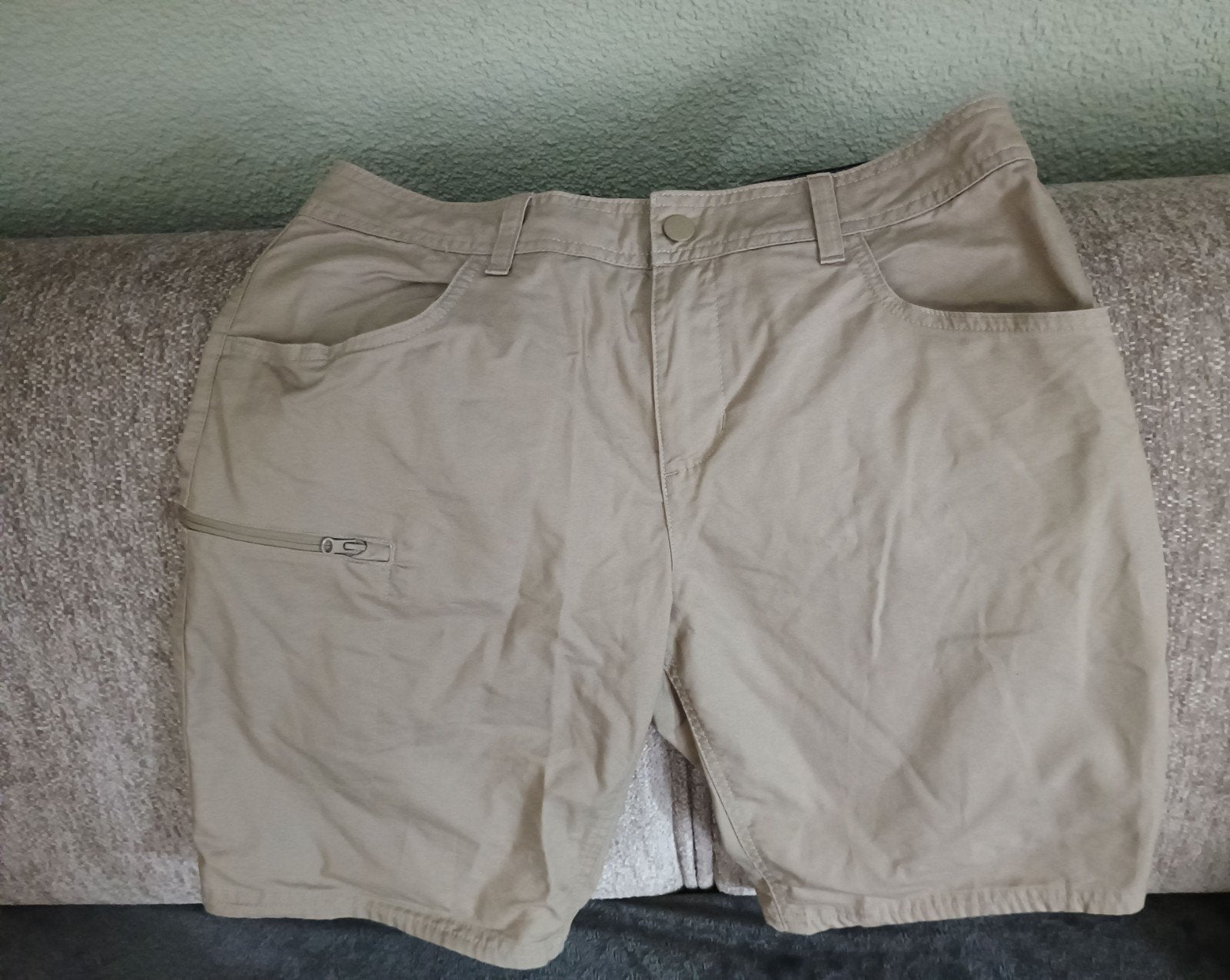 Decathlon Quechua Heren Shorts - Maat W31, Ophalen, Maat 48/50 (M), Beige, Zo goed als nieuw