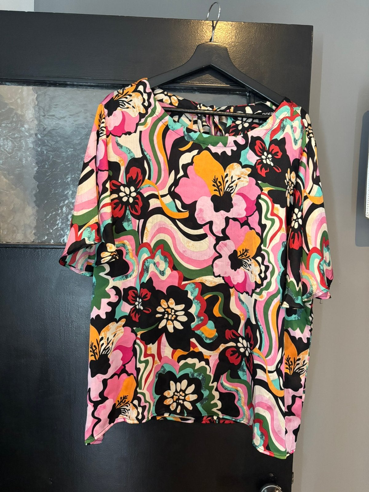 Norah blouse maat 46, Ophalen of Verzenden, Zo goed als nieuw, Maat 46/48 (XL) of groter, Meerkleurig