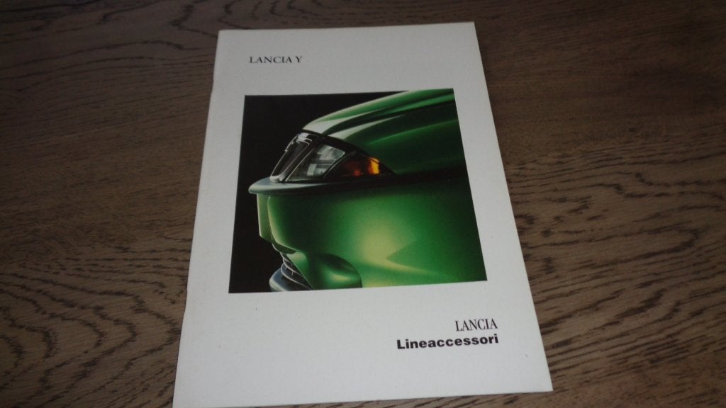 DIKKE Folder LANCIA Y   ACCESSOIRES, Verzenden, Nieuw, Overige merken