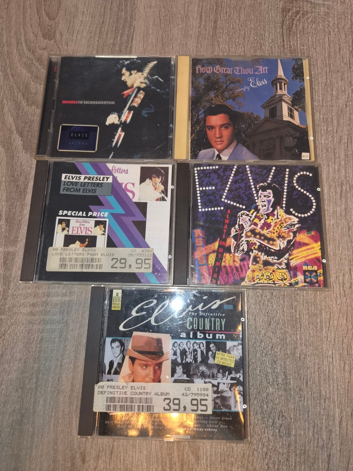 Elvis Presley CD's - Inclusief dubbel CD, Ophalen, Rock