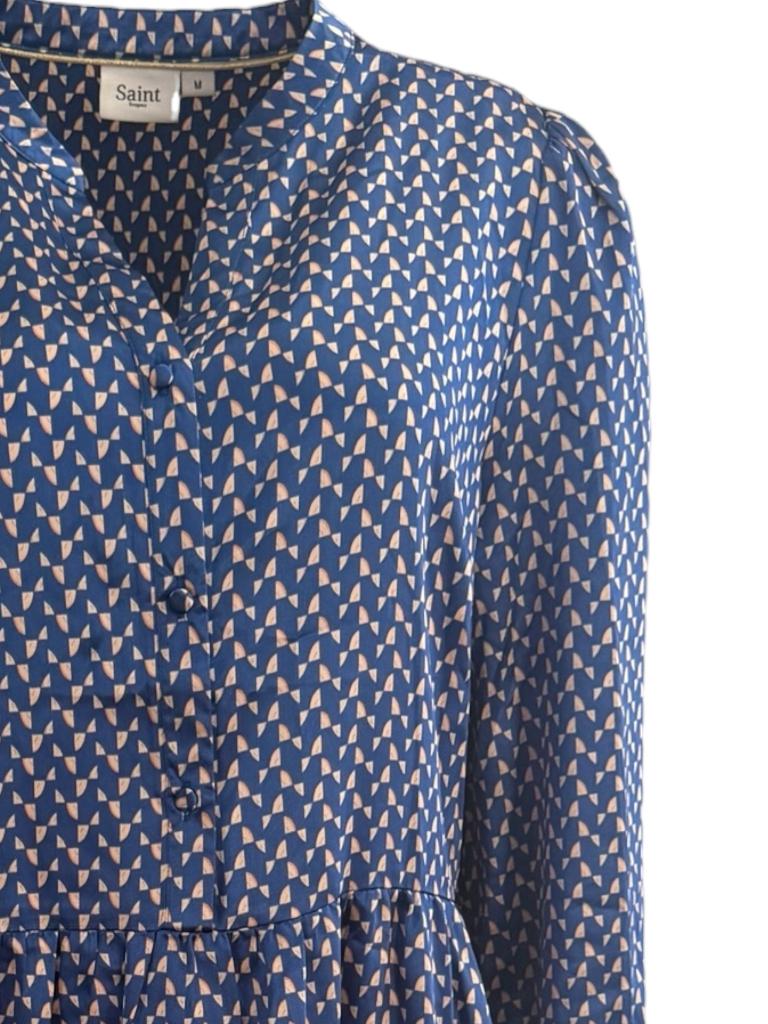 Saint Tropez jurk M, Maat 38/40 (M), Zo goed als nieuw, Onder de knie, Verzenden