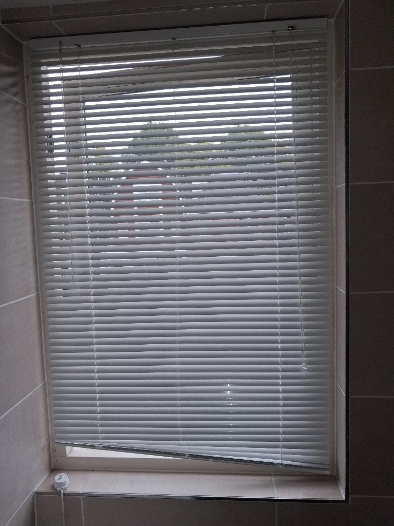 Luxaflex, Huis en Inrichting, Ophalen, Gebruikt, Wit, 140 cm