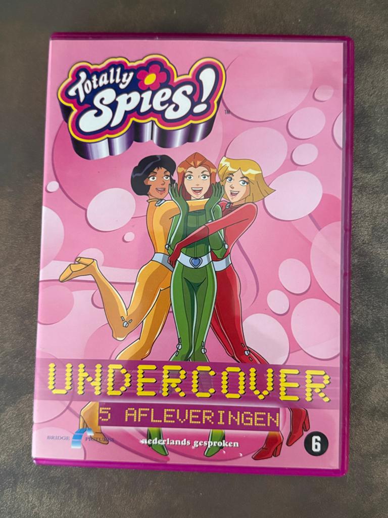 Totally Spies! Undercover DVD - 5 afleveringen, Avontuur, Gebruikt, Alle leeftijden, Ophalen of Verzenden