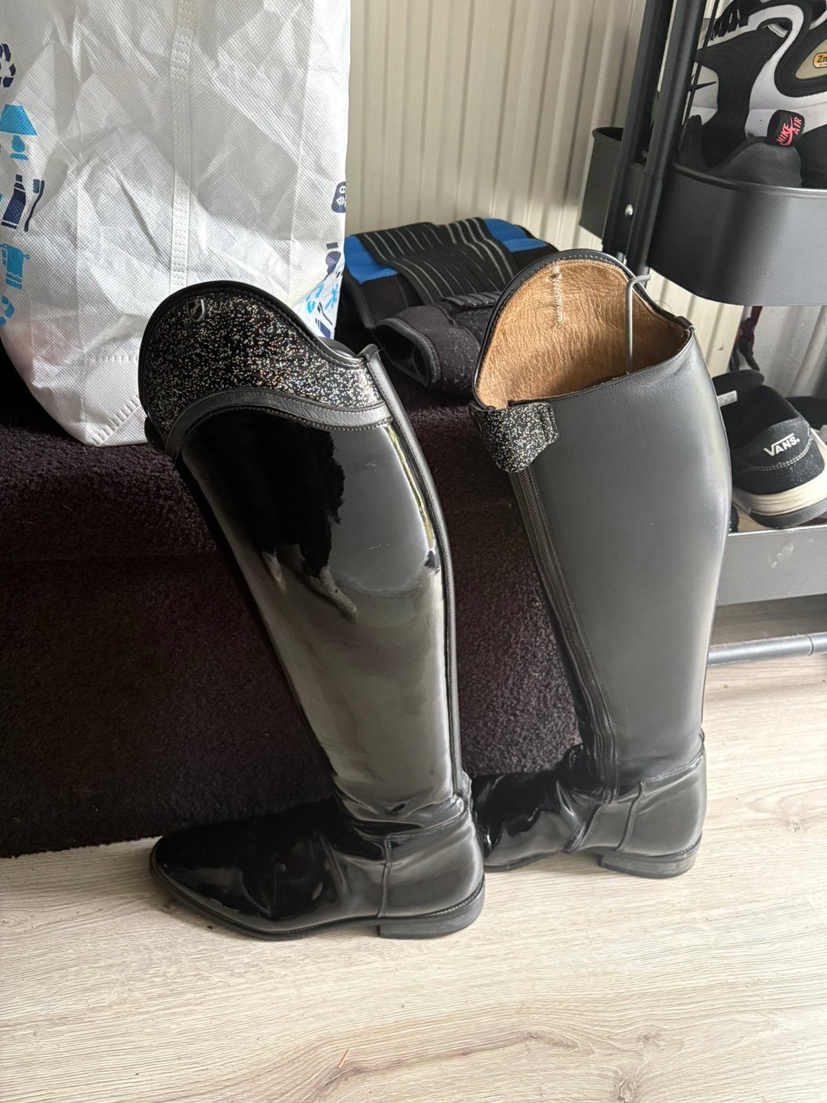 Mooie unieke lipica laarzen, Dieren en Toebehoren, Ophalen of Verzenden, Zo goed als nieuw, Dressuur, Schoeisel