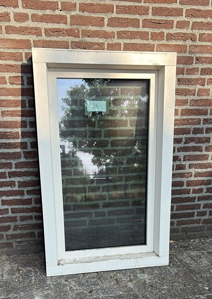(24) Nieuw kunststof raamkozijn draai kiep incl glas, Kunststof, Raamkozijn, Nieuw, Inclusief glas